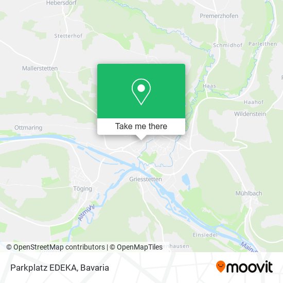 Parkplatz EDEKA map