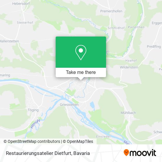 Карта Restaurierungsatelier Dietfurt