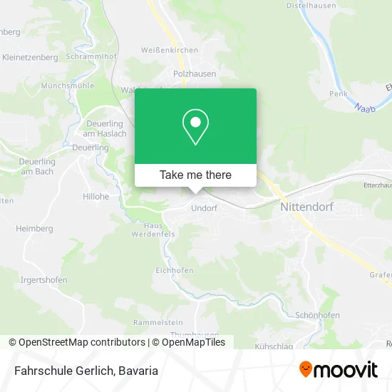 Карта Fahrschule Gerlich