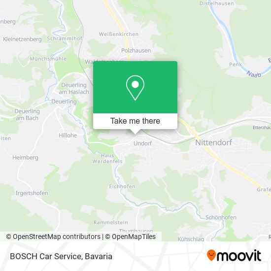 BOSCH Car Service map