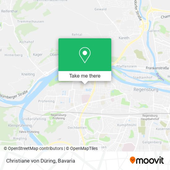 Christiane von Düring map