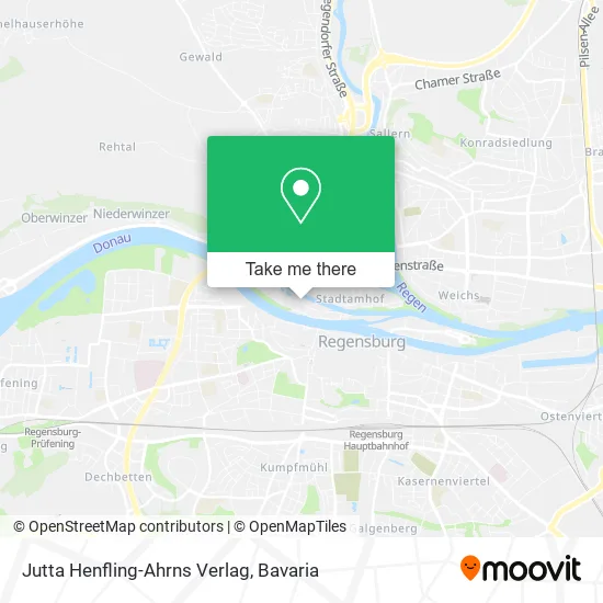 Карта Jutta Henfling-Ahrns Verlag