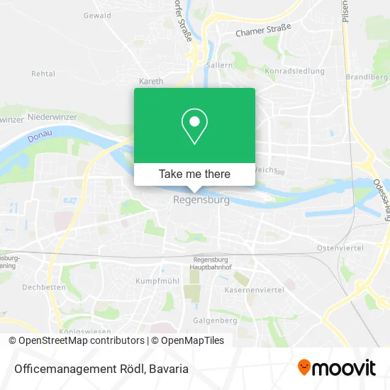 Карта Officemanagement Rödl