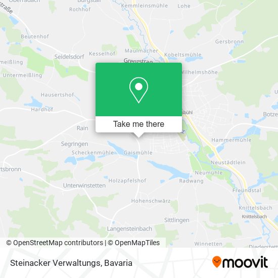 Steinacker Verwaltungs map