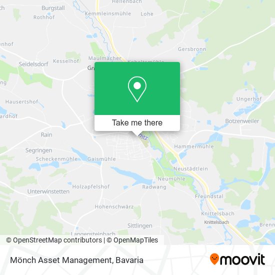 Карта Mönch Asset Management