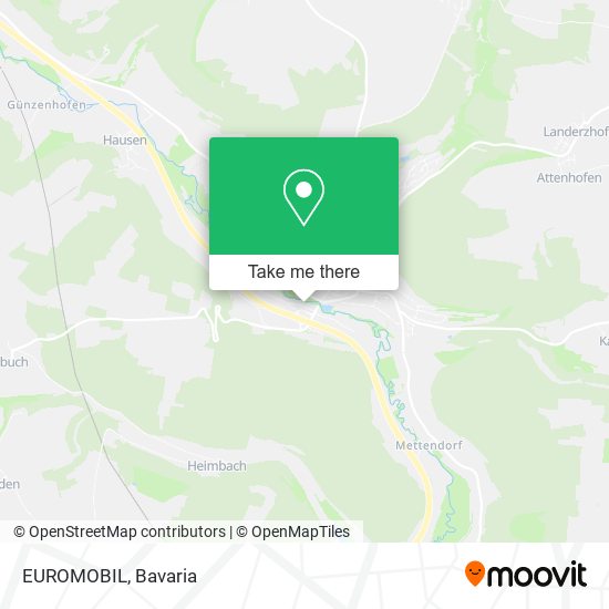 EUROMOBIL map