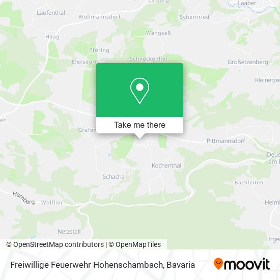 Freiwillige Feuerwehr Hohenschambach map