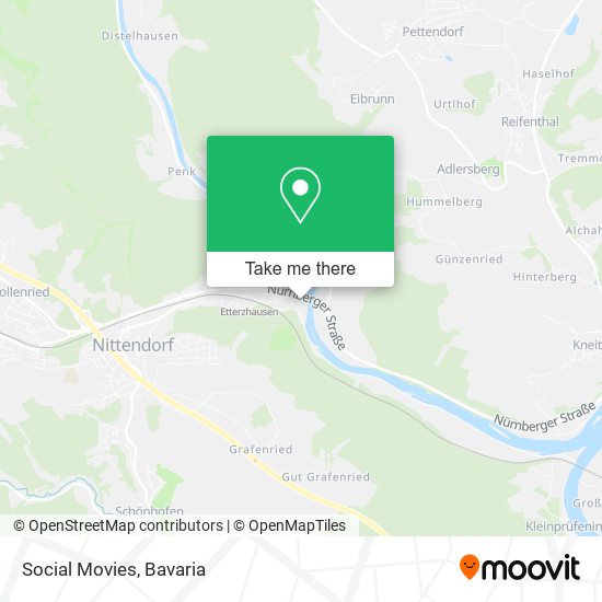 Social Movies map