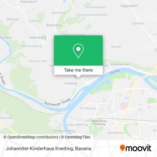 Johanniter-Kinderhaus Kneiting map