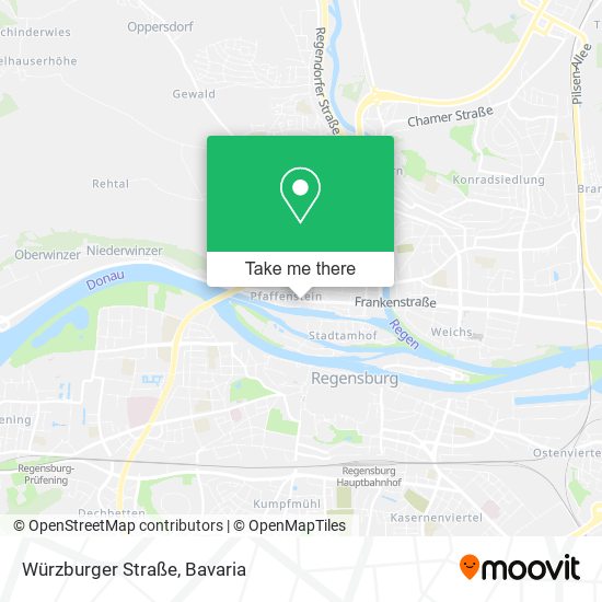 Würzburger Straße map