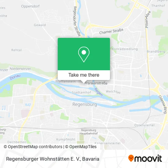 Карта Regensburger Wohnstätten E. V.