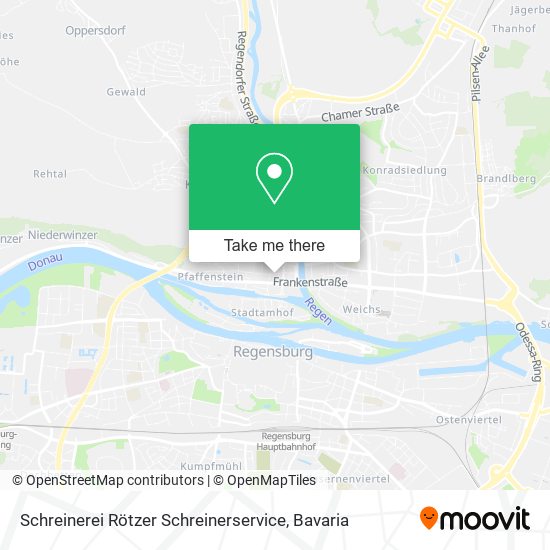 Карта Schreinerei Rötzer Schreinerservice