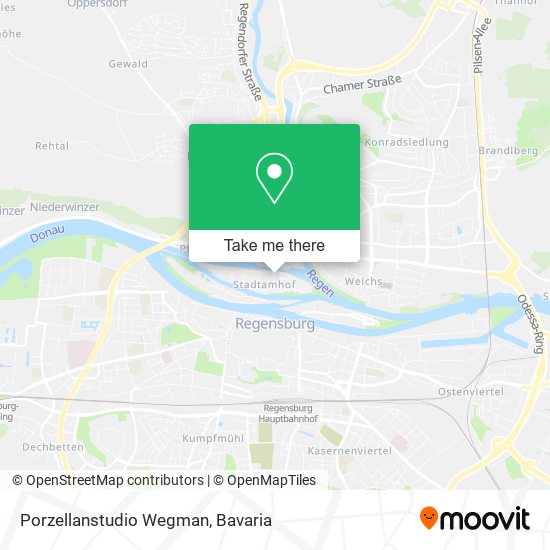 Porzellanstudio Wegman map