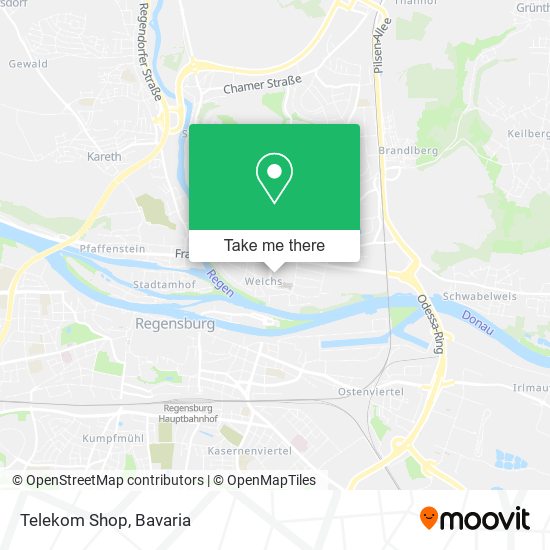 Telekom Shop map