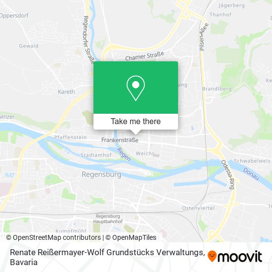 Renate Reißermayer-Wolf Grundstücks Verwaltungs map