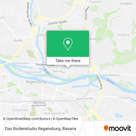 Das Bodenstudio Regensburg map