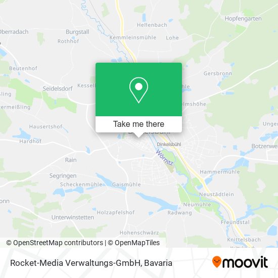 Rocket-Media Verwaltungs-GmbH map