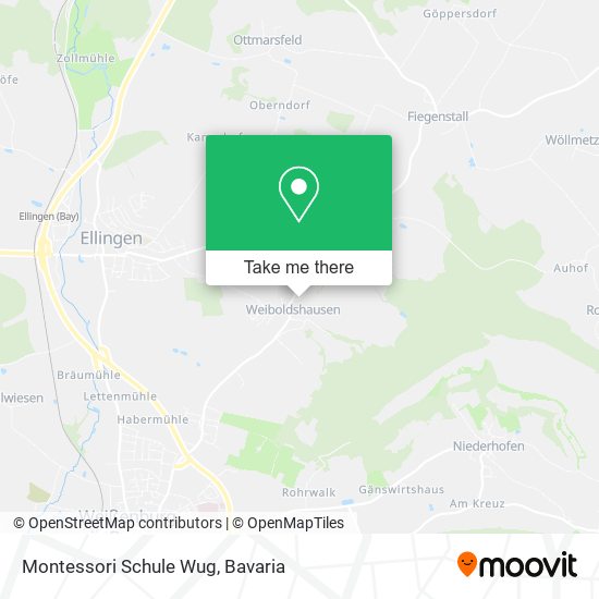 Montessori Schule Wug map