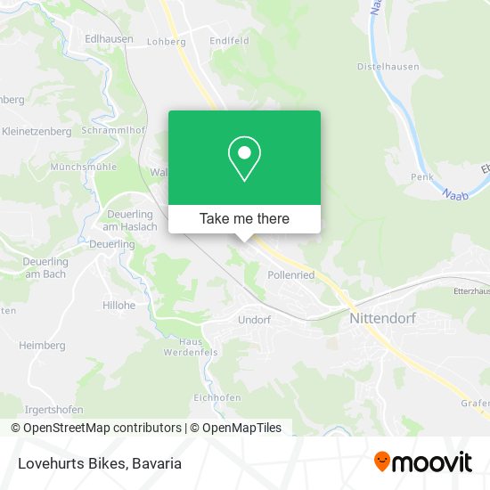 Lovehurts Bikes map