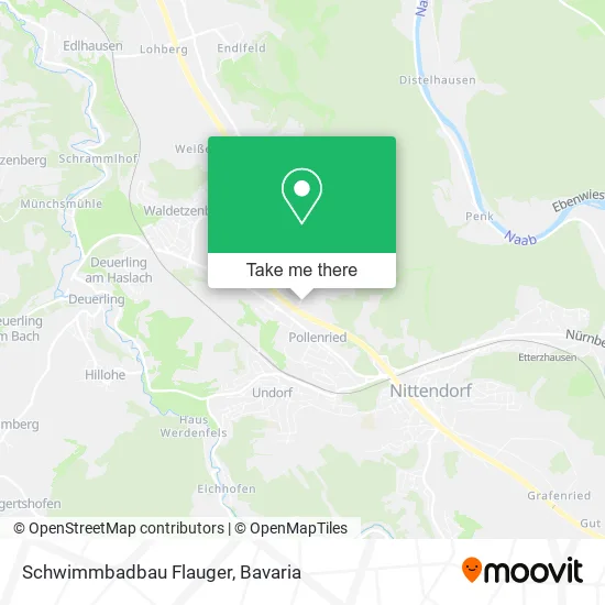 Карта Schwimmbadbau Flauger