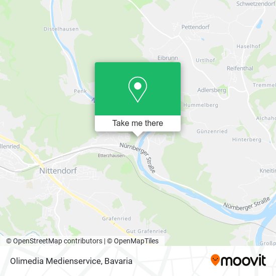 Olimedia Medienservice map