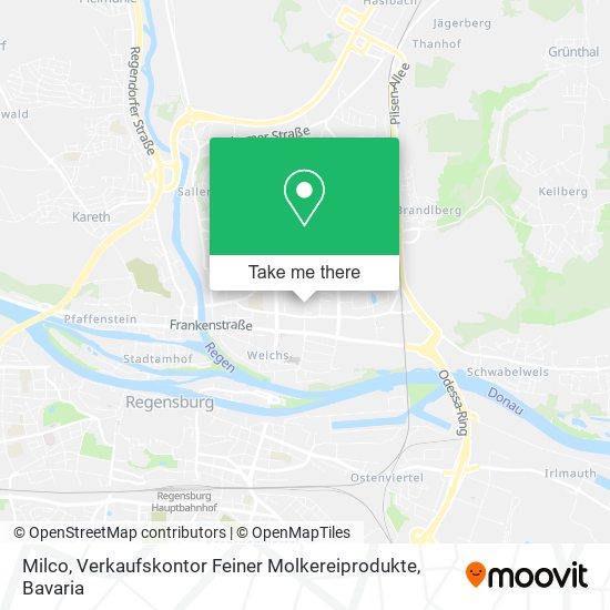 Milco, Verkaufskontor Feiner Molkereiprodukte map