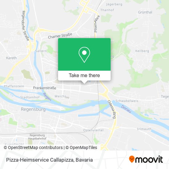 Pizza-Heimservice Callapizza map