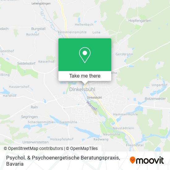 Psychol. & Psychoenergetische Beratungspraxis map