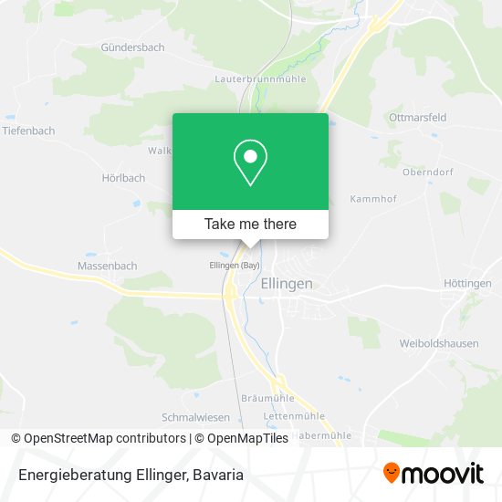 Energieberatung Ellinger map