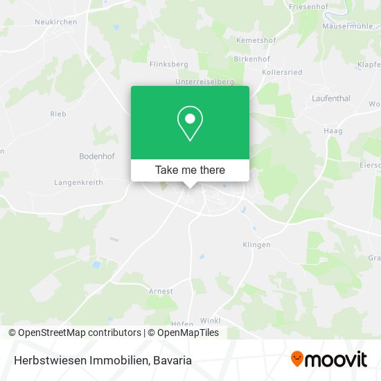 Herbstwiesen Immobilien map