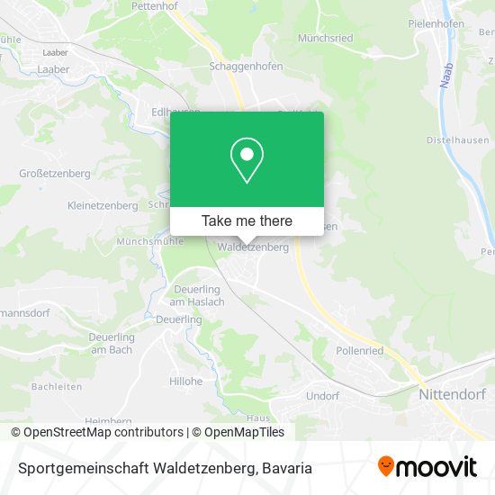 Карта Sportgemeinschaft Waldetzenberg