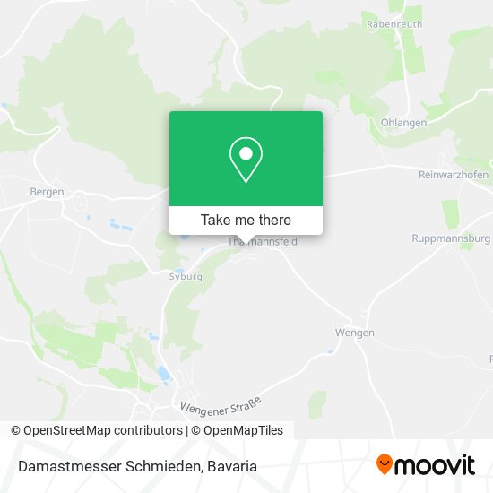 Damastmesser Schmieden map