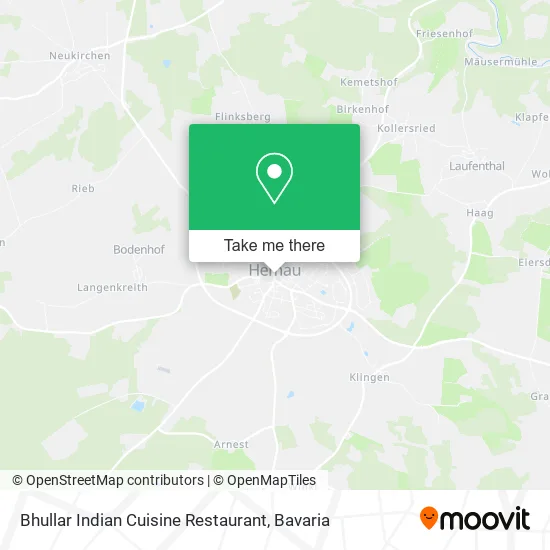Карта Bhullar Indian Cuisine Restaurant
