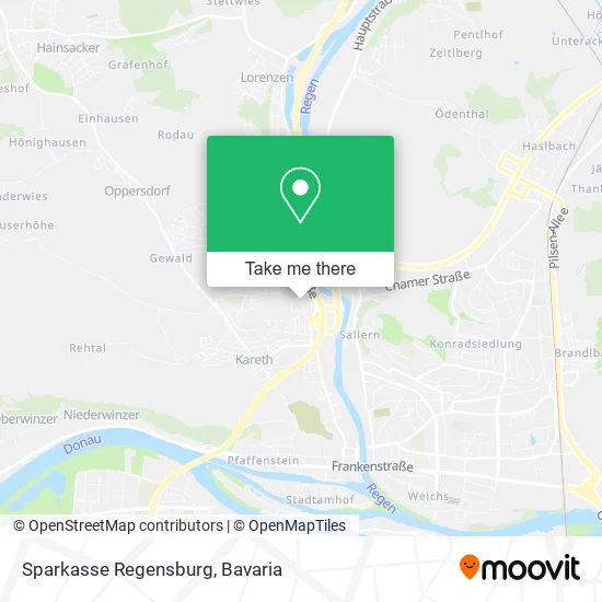 Карта Sparkasse Regensburg