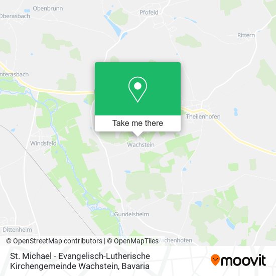 St. Michael - Evangelisch-Lutherische Kirchengemeinde Wachstein map