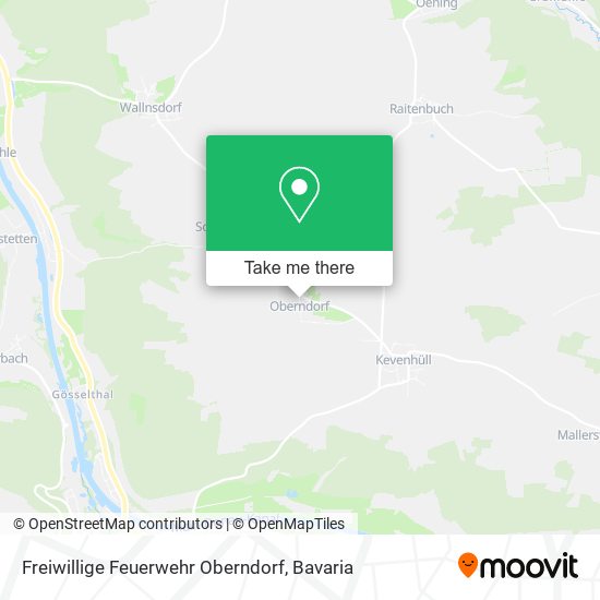 Freiwillige Feuerwehr Oberndorf map