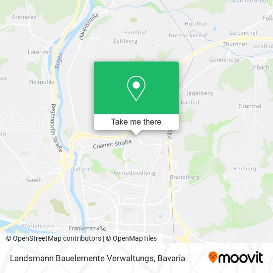 Landsmann Bauelemente Verwaltungs map