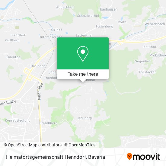 Heimatortsgemeinschaft Henndorf map