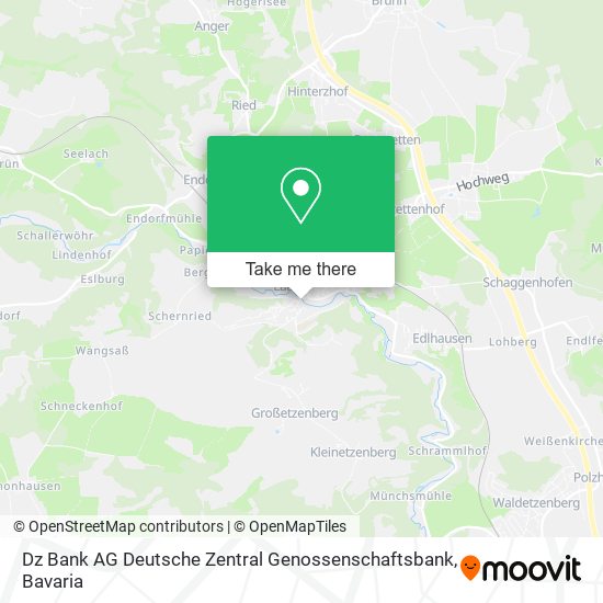 Dz Bank AG Deutsche Zentral Genossenschaftsbank map