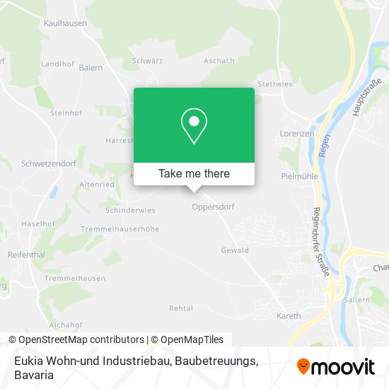 Карта Eukia Wohn-und Industriebau, Baubetreuungs