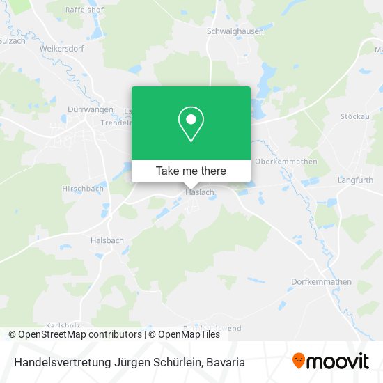 Handelsvertretung Jürgen Schürlein map