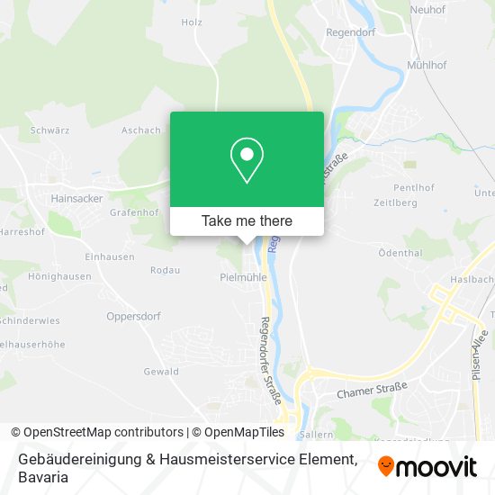 Gebäudereinigung & Hausmeisterservice Element map