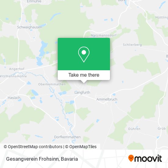 Gesangverein Frohsinn map