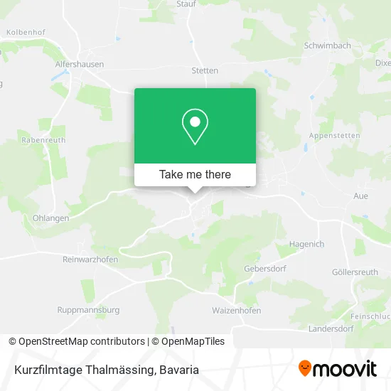 Карта Kurzfilmtage Thalmässing
