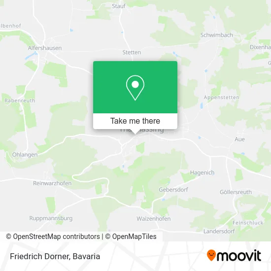 Карта Friedrich Dorner