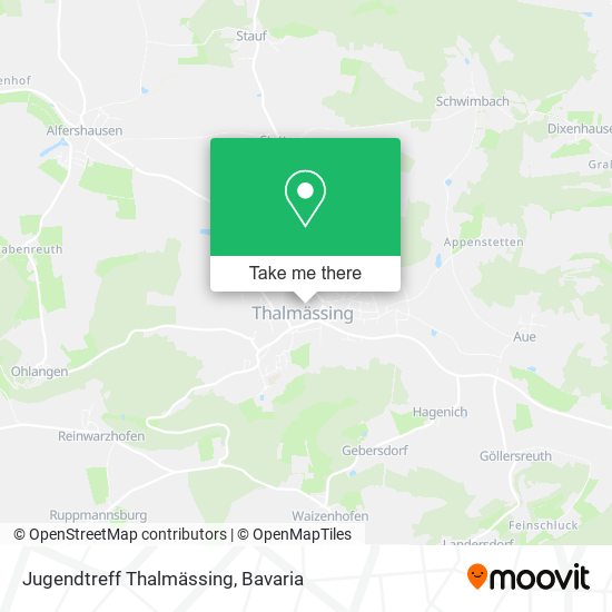 Карта Jugendtreff Thalmässing