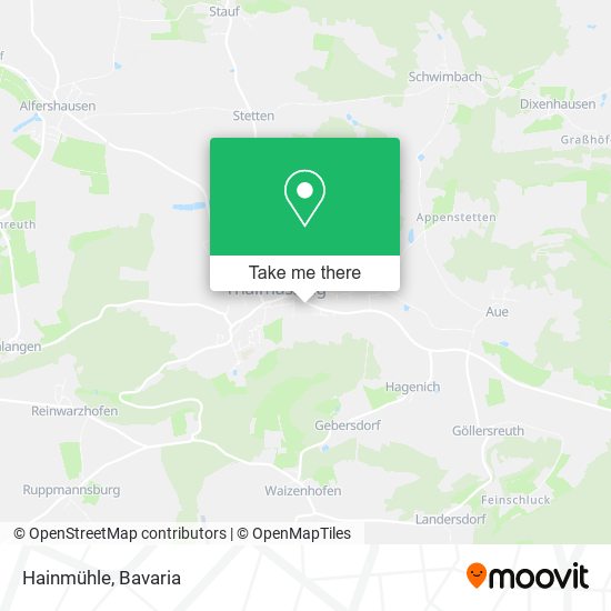 Hainmühle map