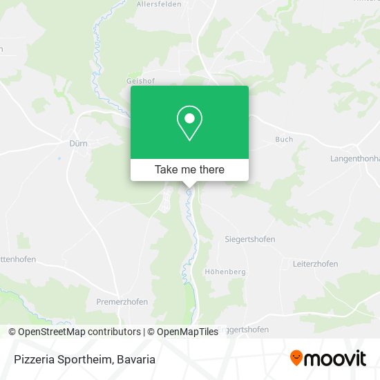 Pizzeria Sportheim map