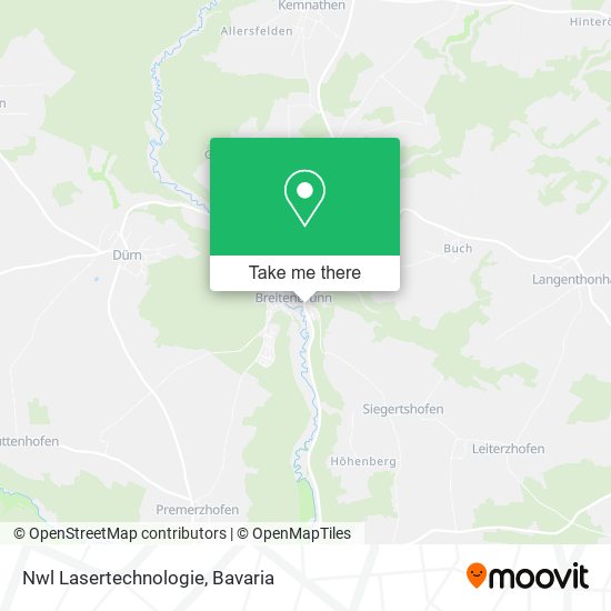 Nwl Lasertechnologie map