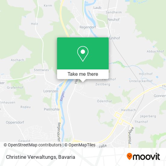 Christine Verwaltungs map